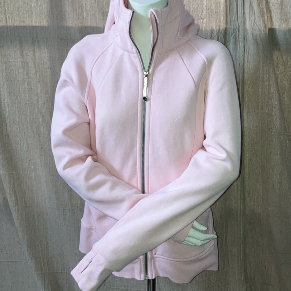 Strawberry milkshake, full zip Scuba